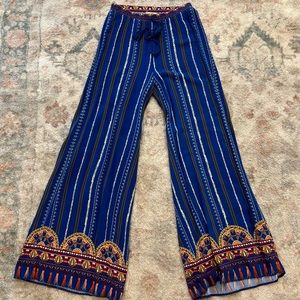 Pattern boho flare pant